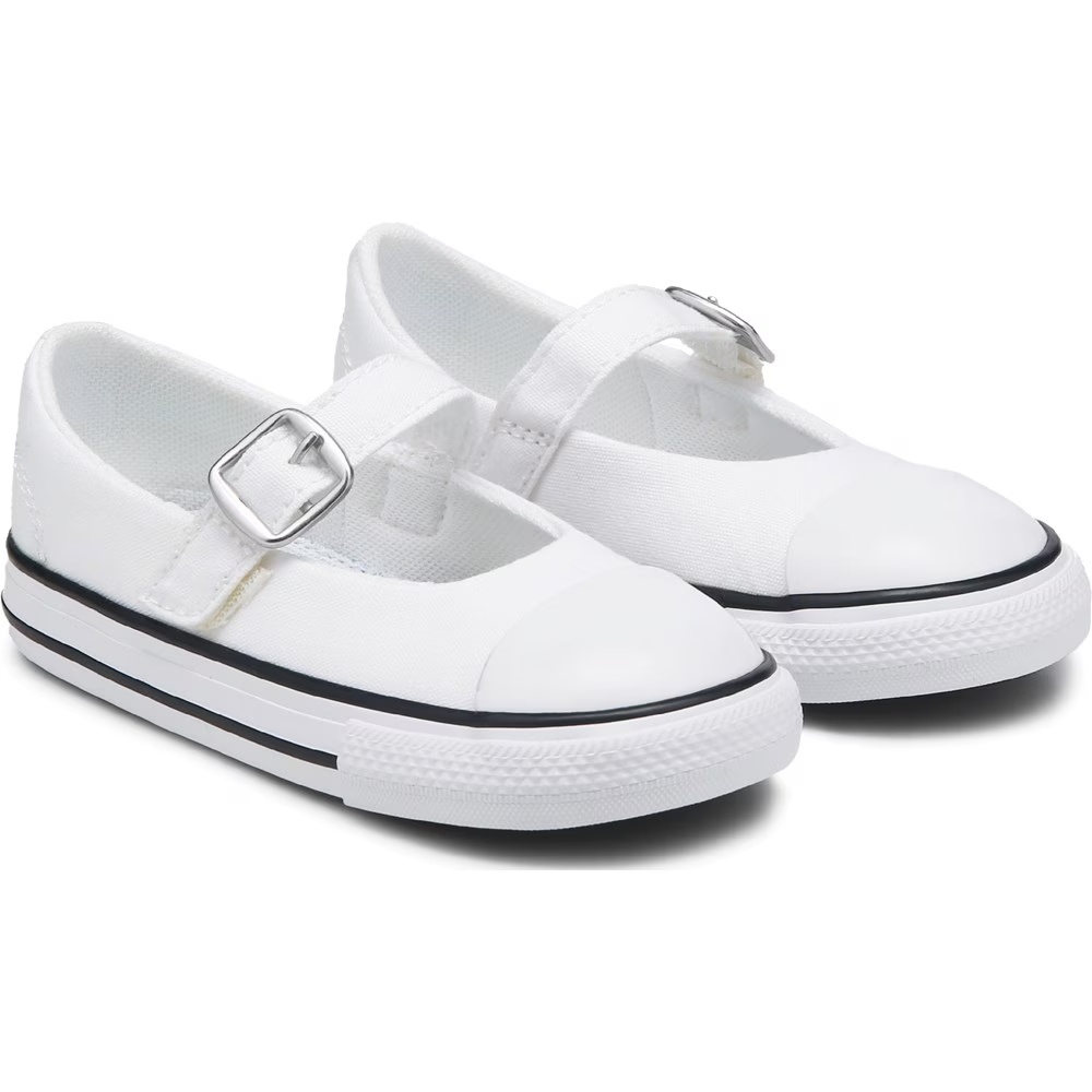 Детские кеды Converse Chuck Taylor All Star Dainty Mary Jane для малышей, white/black
Детские кеды Converse Chuck Taylor All Star Dainty Mary Jane для малышей, white/black