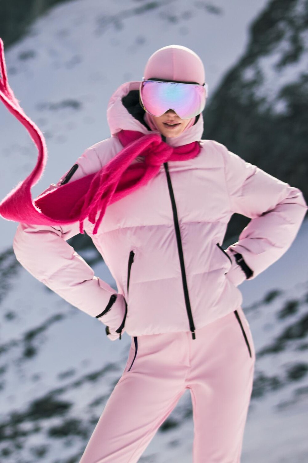 Брюки клёш с водостойкостью и защитой от ветра recco technology ski collection ZARA, розовый
Брюки клёш с водостойкостью и защитой от ветра recco technology ski collection ZARA, розовый