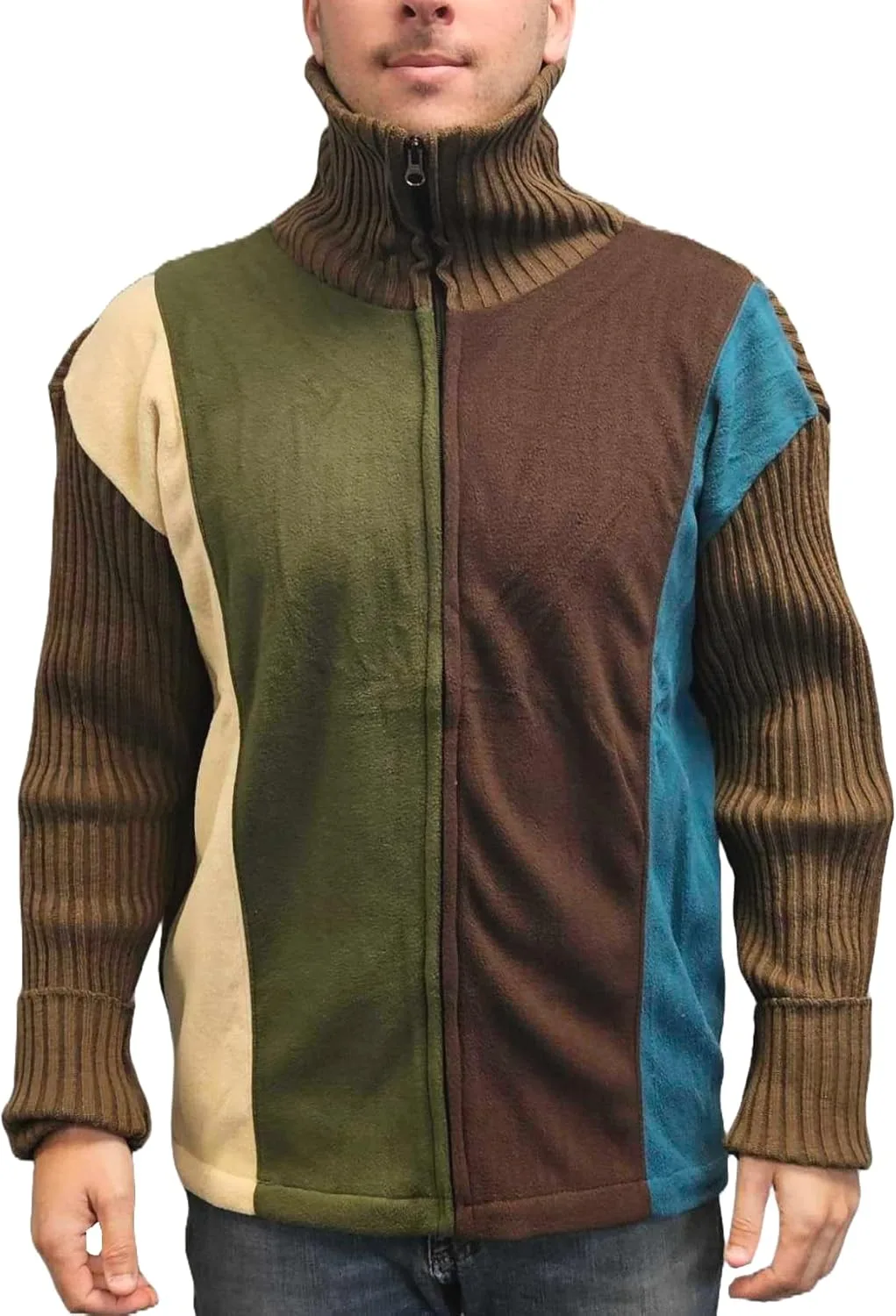 Mark Multicolor Full Zip Cardigan Turtleneck Sweater My Party Shirt
Mark Multicolor Full Zip Cardigan Turtleneck Sweater My Party Shirt