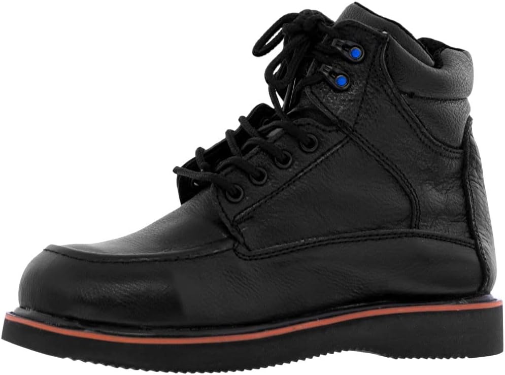 Ботинки El Presidente Mens T10RA черные с кожаными шнурками, противоскользящие, с мягким носком
Ботинки El Presidente Mens T10RA черные с кожаными шнурками, противоскользящие, с мягким носком