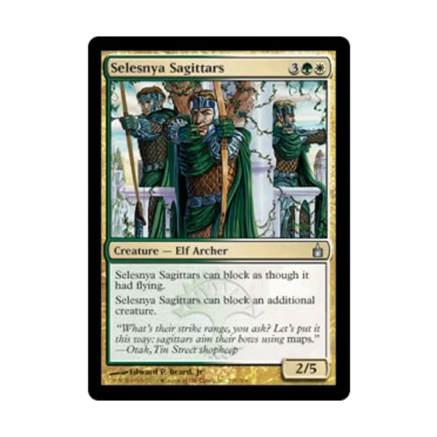 CCG Селезния Сагиттарс (U), MTG - Ravnica
CCG Селезния Сагиттарс (U), MTG - Ravnica