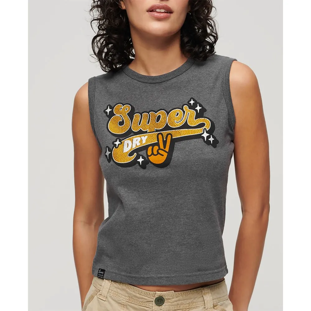 Футболка Superdry Retro Embellished, серый
Футболка Superdry Retro Embellished, серый