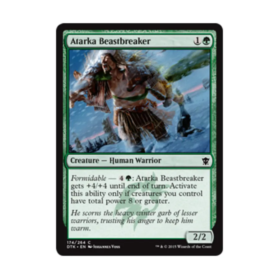 CCG Атарка Зверолом (С) (Рольга), MTG - Dragons of Tarkir
CCG Атарка Зверолом (С) (Рольга), MTG - Dragons of Tarkir