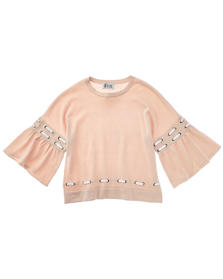 Осенний кашемировый свитер с оборками на рукавах и люверсами Autumn Cashmere, коричневый
Осенний кашемировый свитер с оборками на рукавах и люверсами Autumn Cashmere, коричневый