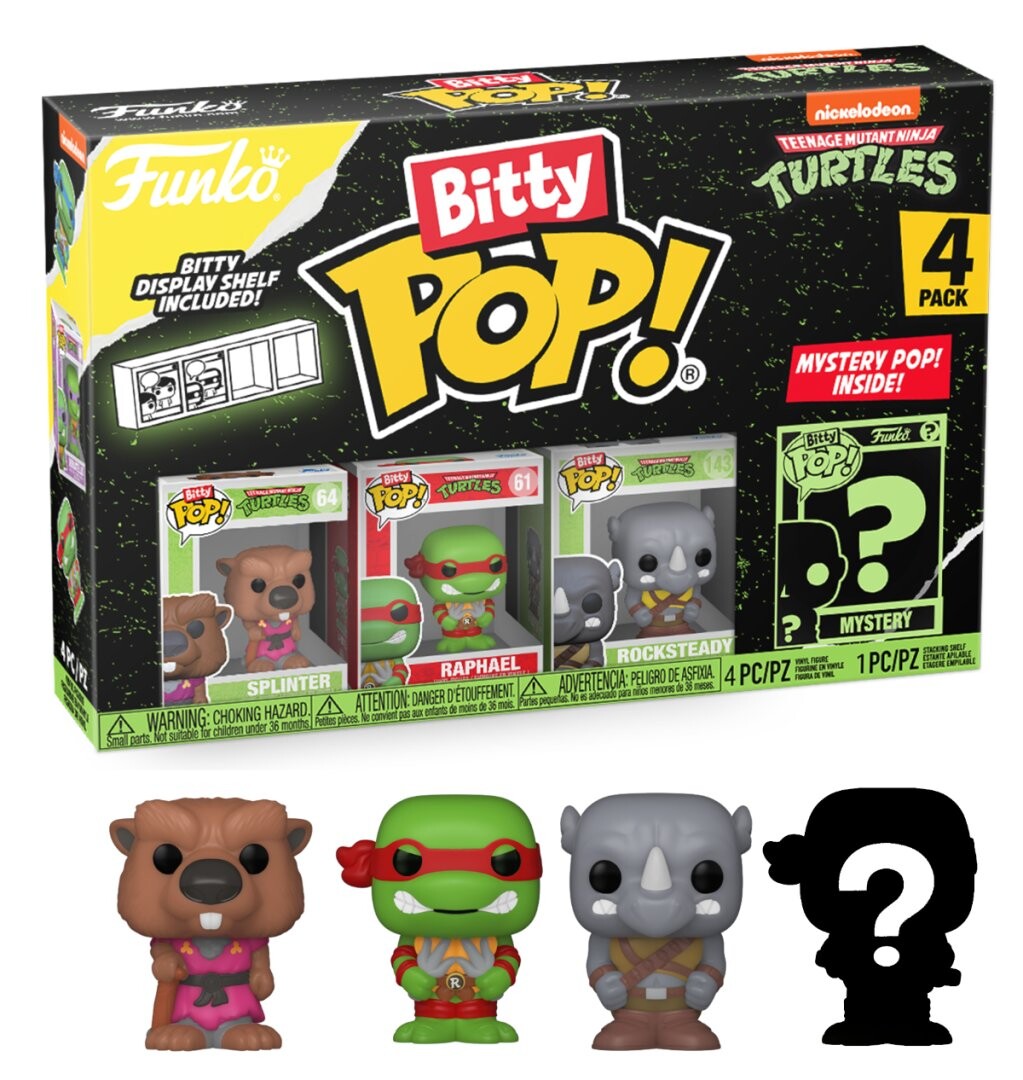 Funko Bitty POP!, фигурки, черепашки ниндзя Funko POP!
Funko Bitty POP!, фигурки, черепашки ниндзя Funko POP!