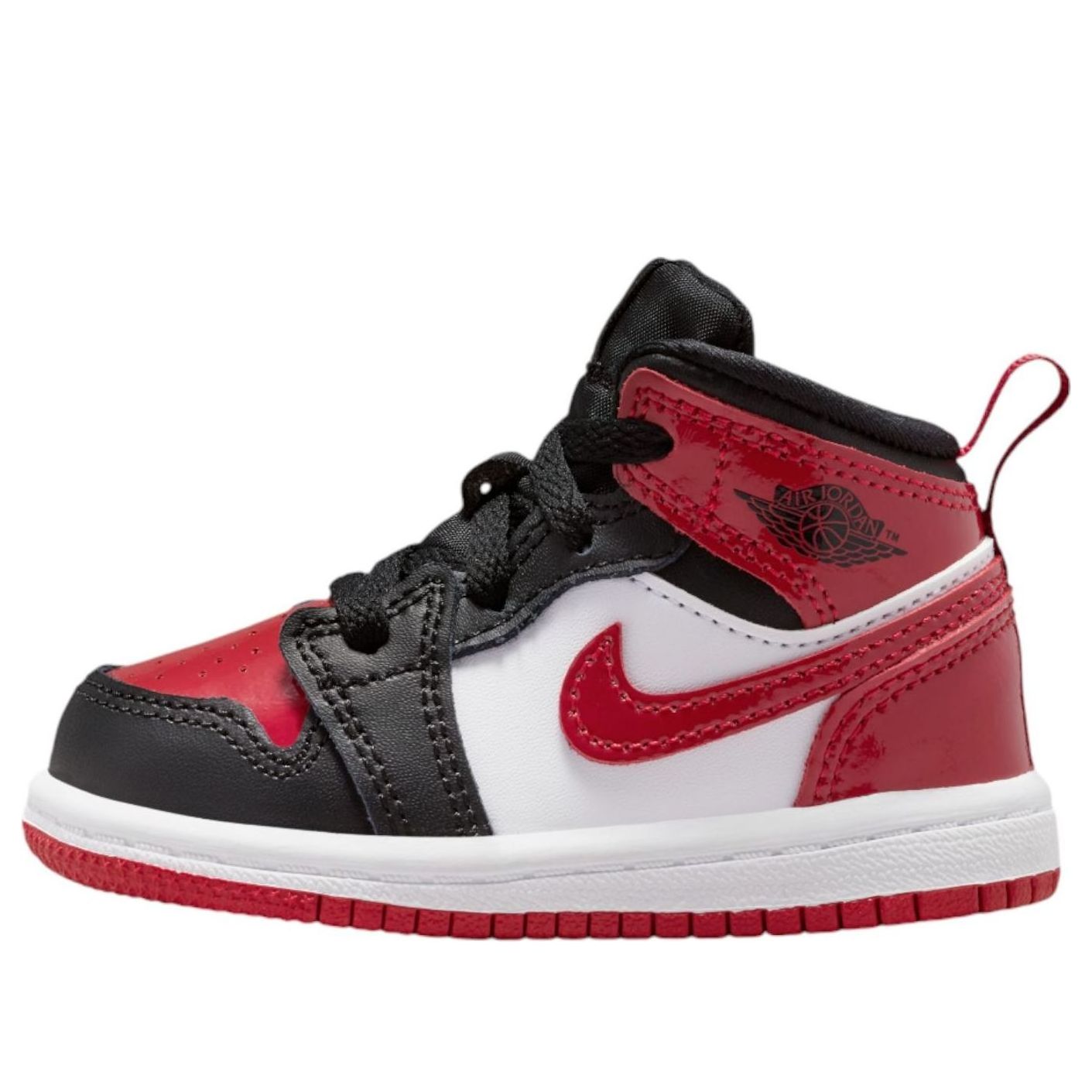 Кроссовки (TD) Air Jordan 1 Mid SE 'Patent Bred Toe'
Кроссовки (TD) Air Jordan 1 Mid SE 'Patent Bred Toe'