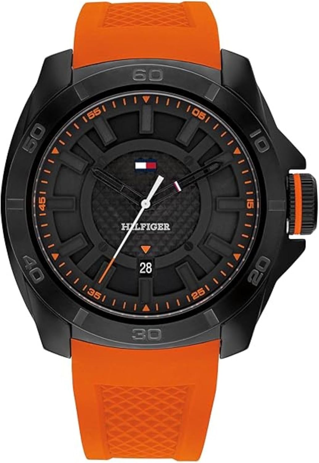 Мужские кварцевые часы Tommy Hilfiger 3H - модные часы премиум-класса с прочным силиконом - водонепроницаемость до 5 атм/50 метров | 49 мм (модель 1792135), Orange, Оранжевый, Мужские кварцевые часы Tommy Hilfiger 3H - модные часы премиум-класса с прочным
Мужские кварцевые часы Tommy Hilfiger 3H - модные часы премиум-класса с прочным силиконом - водонепроницаемость до 5 атм/50 метров | 49 мм (модель 1792135), Orange, Оранжевый, Мужские кварцевые часы Tommy Hilfiger 3H - модные часы премиум-класса с прочным