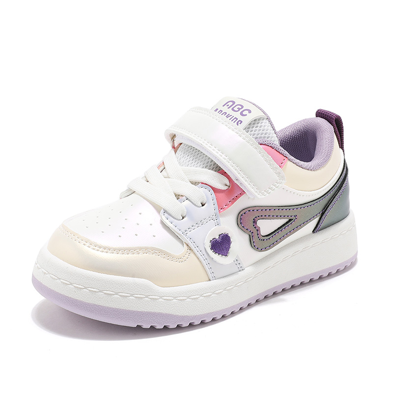 ABC KIDS Детские кроссовки для скейтбординга - белые/розово-фиолетовые
ABC KIDS Детские кроссовки для скейтбординга - белые/розово-фиолетовые