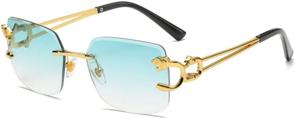 Квадратные солнцезащитные очки без оправы для мужчин, леопардовый принт, безрамочные солнцезащитные очки для мужчин, зеркальные очки MUTYNE, C2 Gold Green
Квадратные солнцезащитные очки без оправы для мужчин, леопардовый принт, безрамочные солнцезащитные очки для мужчин, зеркальные очки MUTYNE, C2 Gold Green