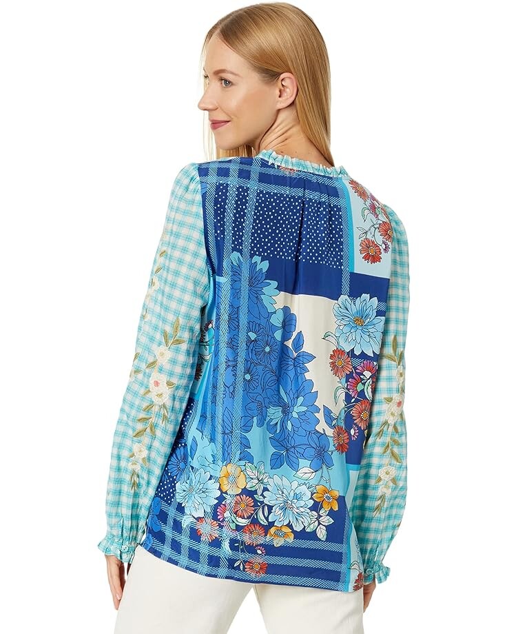 Блуза Johnny Was Nalina Ruffle Scarf Back Blouse, цвет Plaid
Блуза Johnny Was Nalina Ruffle Scarf Back Blouse, цвет Plaid