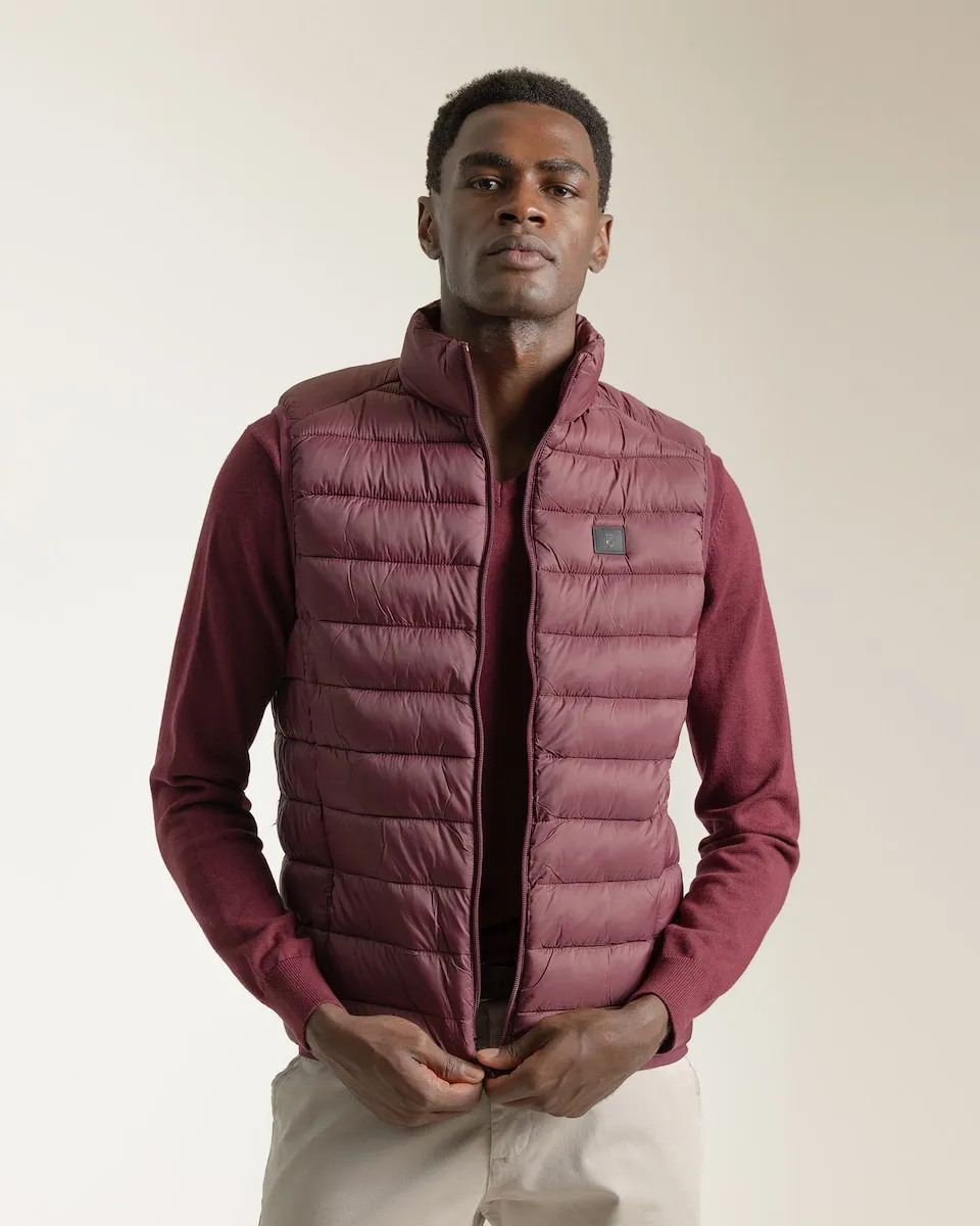 Мужской ультралегкий стеганый жилет PuroEgo, бордовый
Мужской ультралегкий стеганый жилет PuroEgo, бордовый