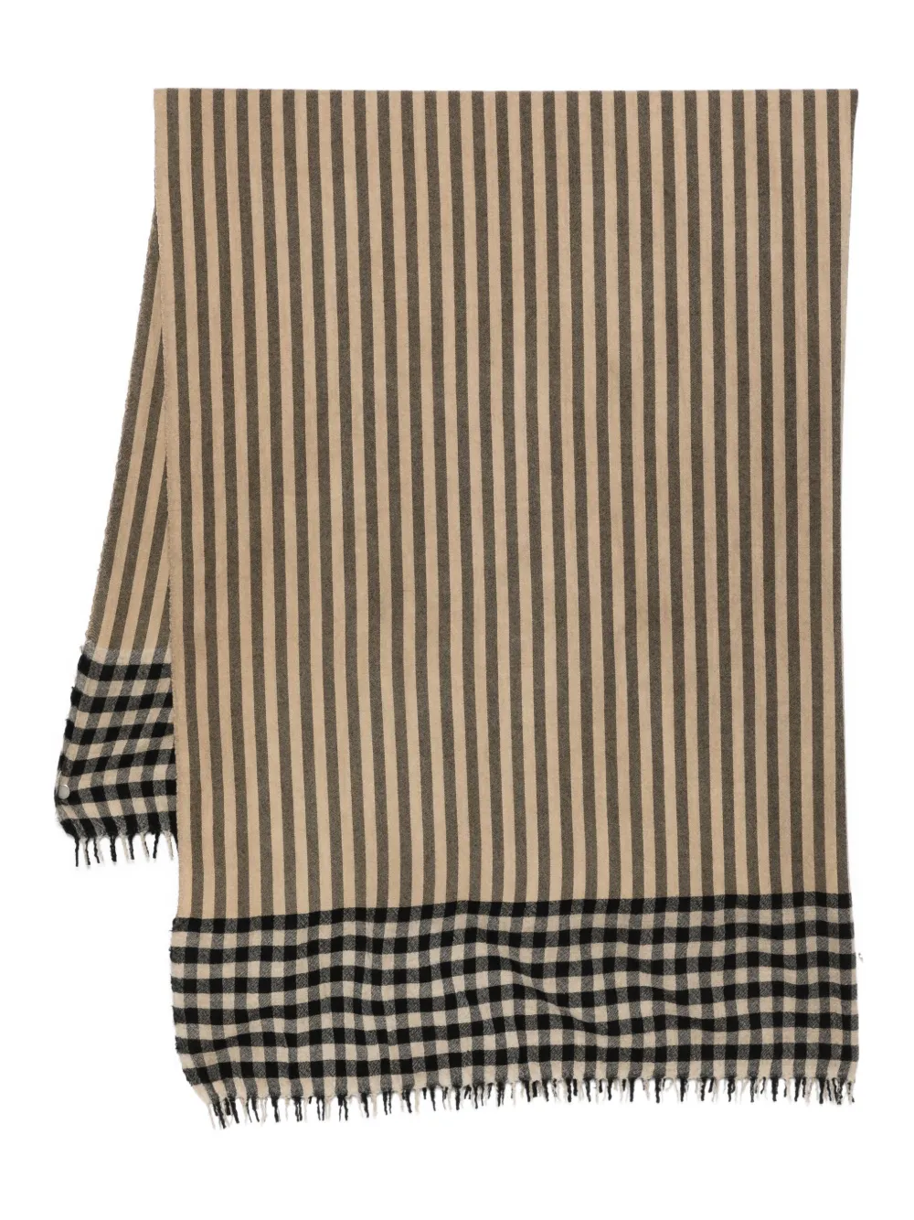 Полосатый шарф Uma Wang, нейтральный
Полосатый шарф Uma Wang, нейтральный