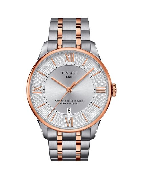 Двухцветные часы Chemin des Tourelles Powermatic 80, 42 мм Tissot, цвет Silver
Двухцветные часы Chemin des Tourelles Powermatic 80, 42 мм Tissot, цвет Silver