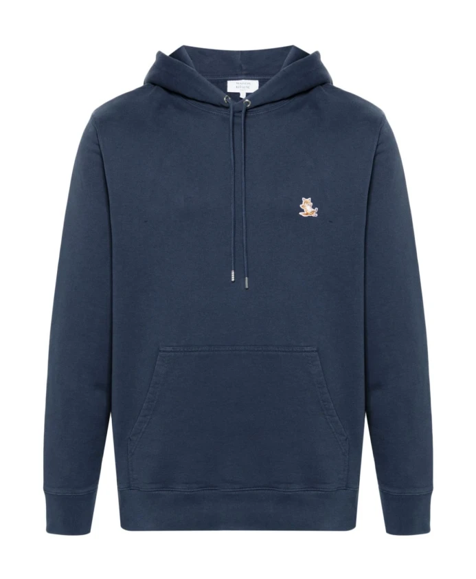 Повседневная толстовка с нашивкой для расслабления Maison Kitsunã, синий
Повседневная толстовка с нашивкой для расслабления Maison Kitsunã, синий