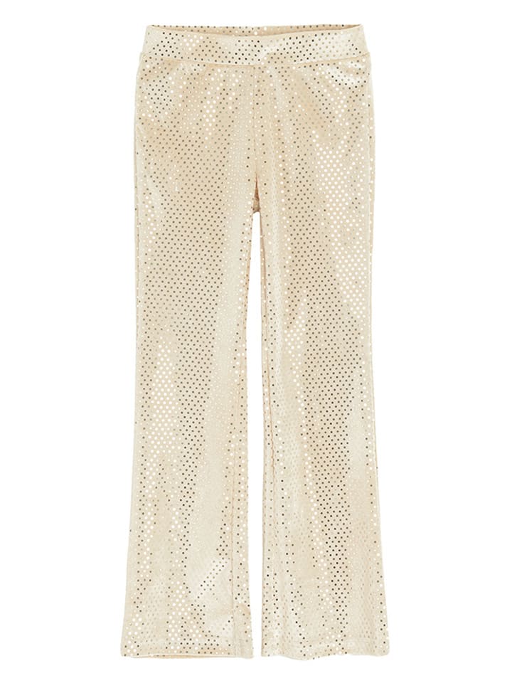 COOL CLUB Золотистые леггинсы-клеш
COOL CLUB Золотистые леггинсы-клеш