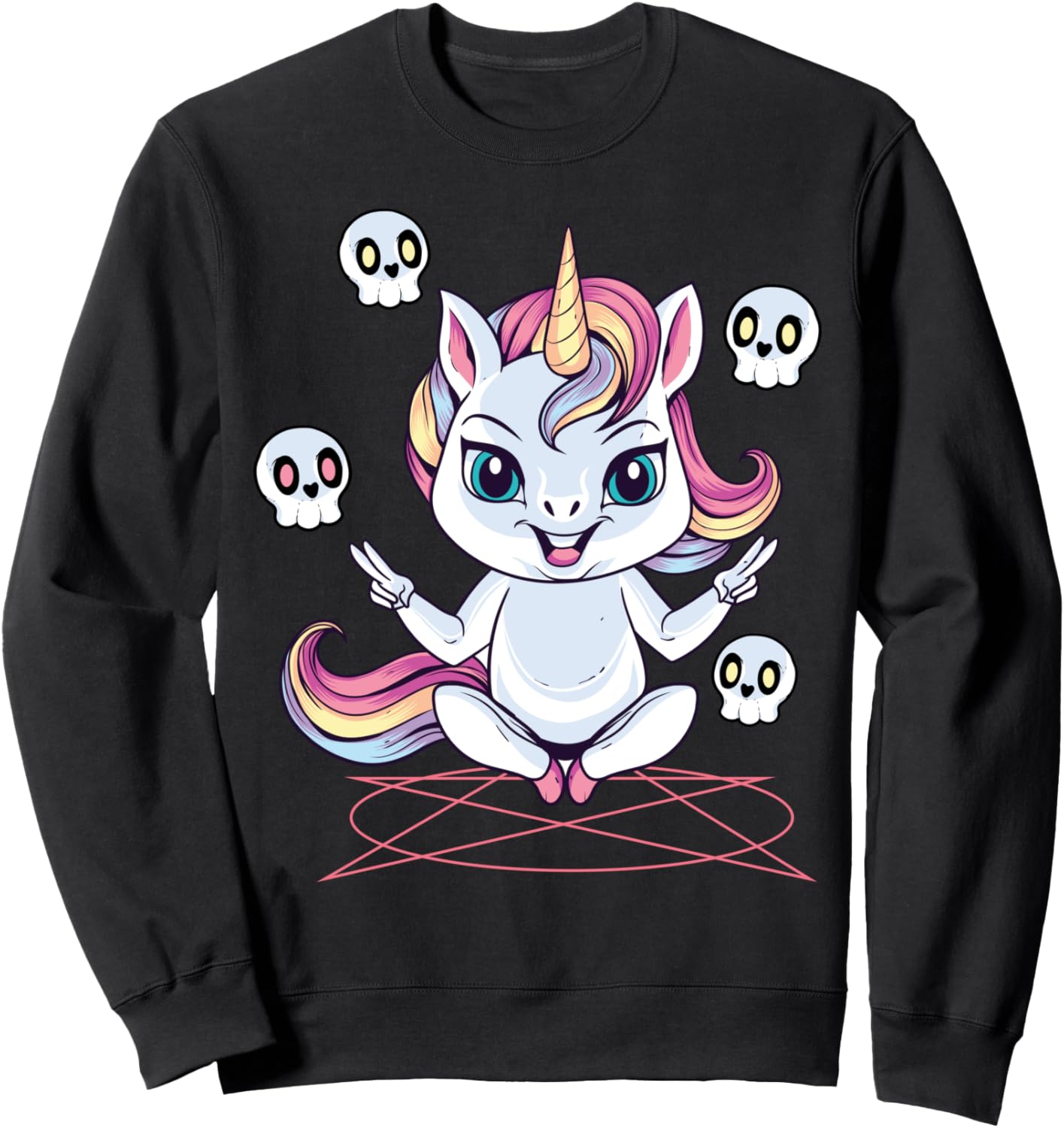 Толстовка с изображением единорога, пентаграммы, готического магического искусства, черного колдовства, символики Сатаны, черная Pastel Goth Ideas, Черный, Толстовка с изображением единорога, пентаграммы, готического магического искусства, черного колдовс
Толстовка с изображением единорога, пентаграммы, готического магического искусства, черного колдовства, символики Сатаны, черная Pastel Goth Ideas, Черный, Толстовка с изображением единорога, пентаграммы, готического магического искусства, черного колдовс