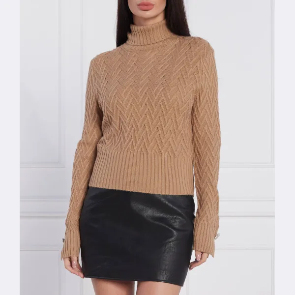 Водолазка стандартного кроя с добавлением шерсти Liu Jo, коричневый
Водолазка стандартного кроя с добавлением шерсти Liu Jo, коричневый