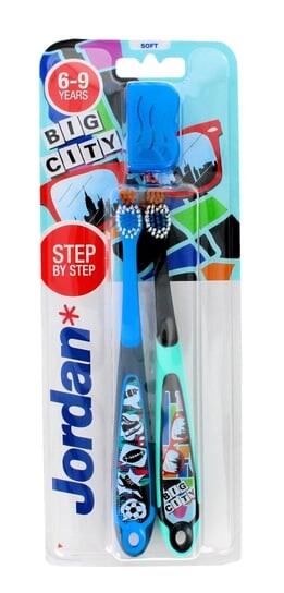 Мягкая зубная щетка для детей 6-9 лет, 2 шт. Jordan, Easy Reach
Мягкая зубная щетка для детей 6-9 лет, 2 шт. Jordan, Easy Reach