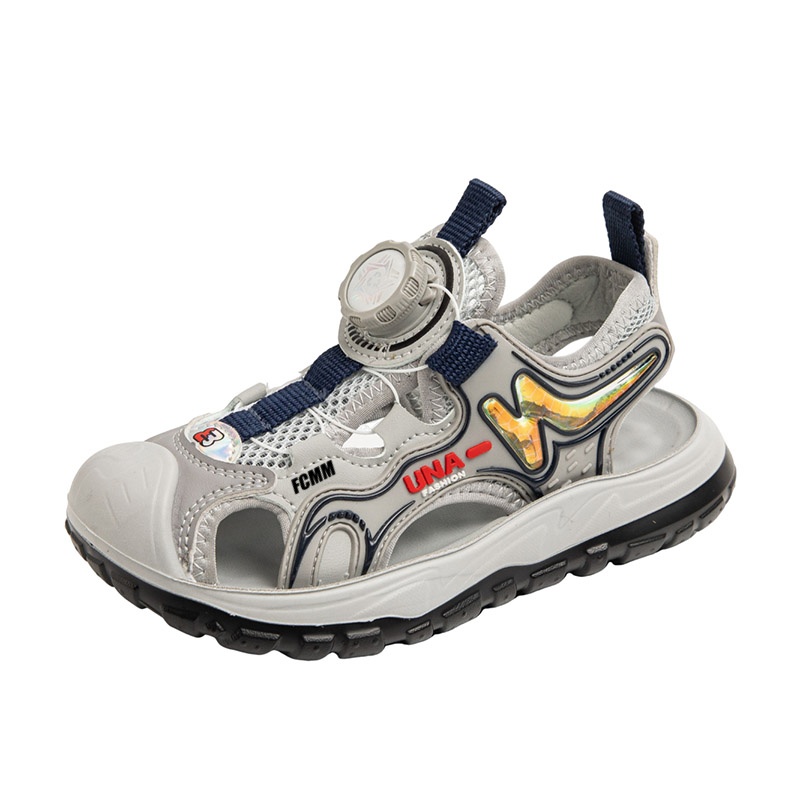 Противоскользящие и дышащие детские сандалии FCMM, серый
Противоскользящие и дышащие детские сандалии FCMM, серый