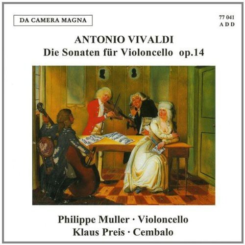 CD диск Vivaldi / Muller / Heidelberger: Sons for Violon Cello
CD диск Vivaldi / Muller / Heidelberger: Sons for Violon Cello