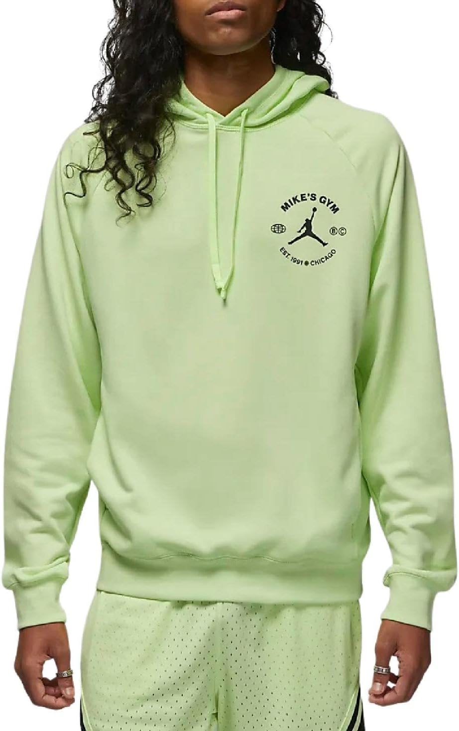 Мужская флисовая толстовка с капюшоном Nike Jordan Dri-FIT Sport BC, Light Liquid Lime/Black
Мужская флисовая толстовка с капюшоном Nike Jordan Dri-FIT Sport BC, Light Liquid Lime/Black