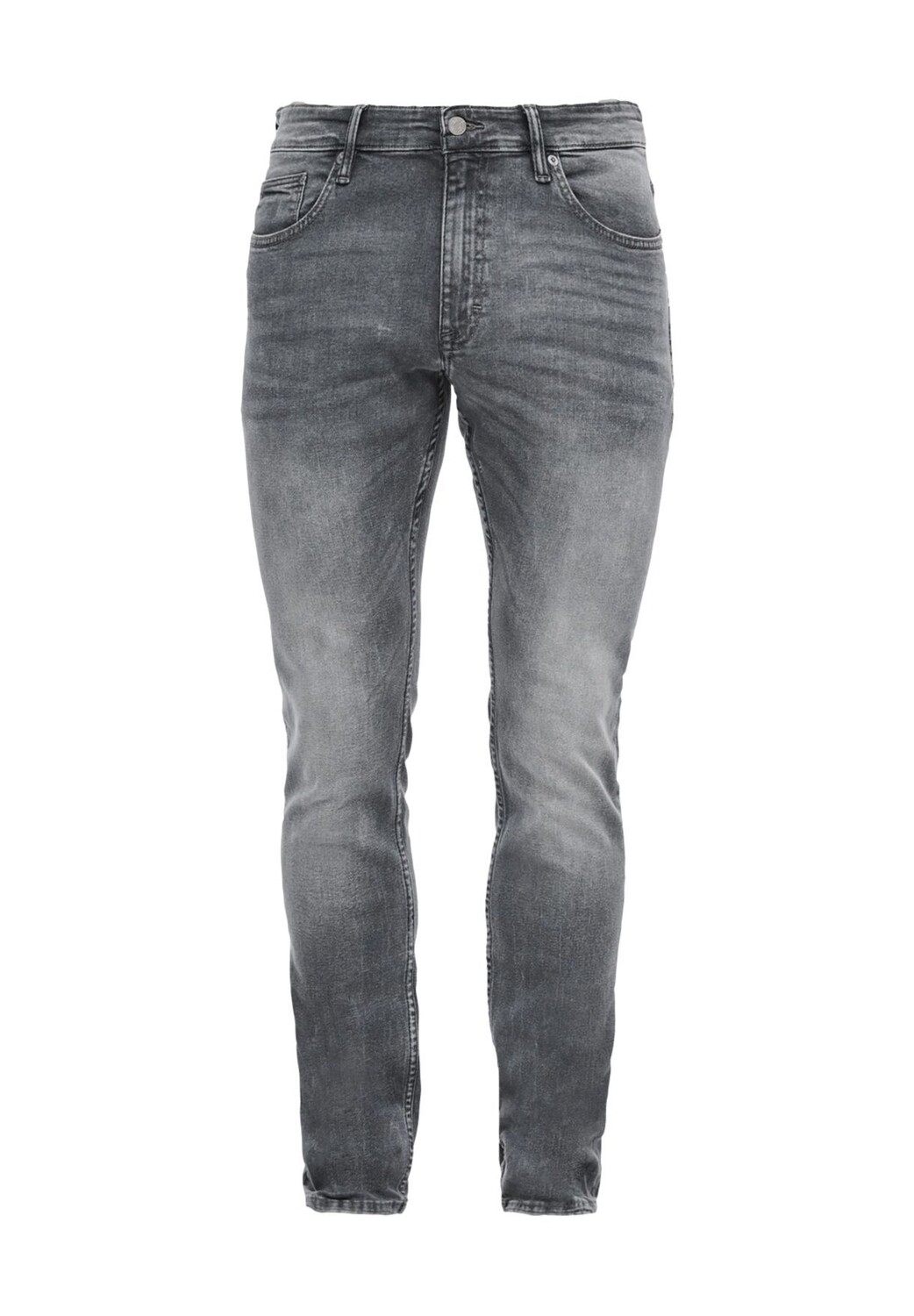 Мужские стираные джинсы узкого кроя QS, цвет Denim Grey
Мужские стираные джинсы узкого кроя QS, цвет Denim Grey