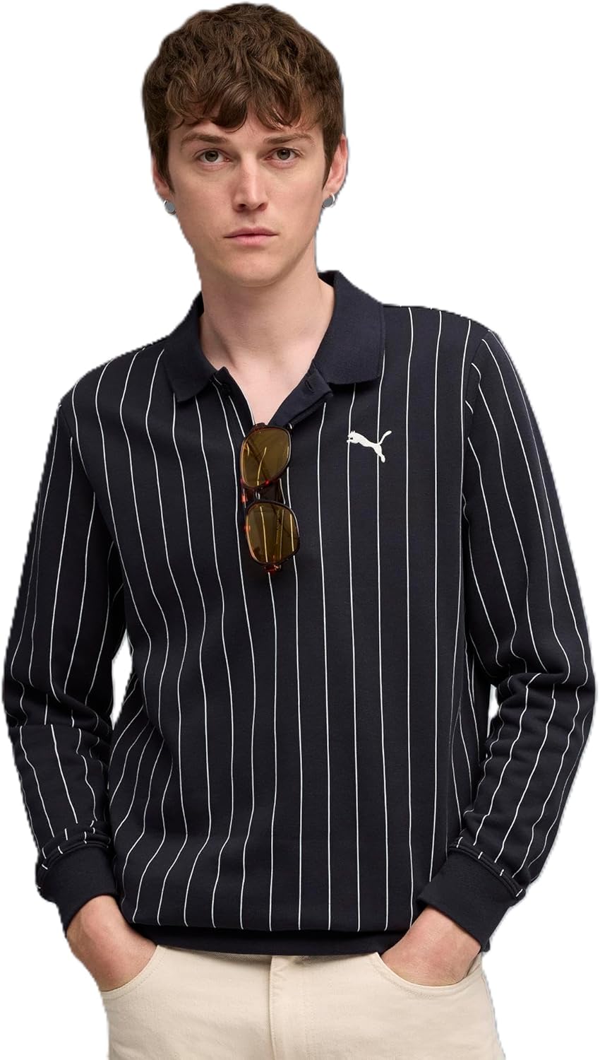 Мужская повседневная спортивная рубашка-поло PUMA, на флисовой подкладке, PUMA CLASS TR 691043, темно-синий
Мужская повседневная спортивная рубашка-поло PUMA, на флисовой подкладке, PUMA CLASS TR 691043, темно-синий