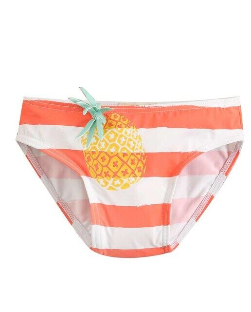 Трусики в полоску для девочки с принтом «ананас» Dadati, коралловый
Трусики в полоску для девочки с принтом «ананас» Dadati, коралловый
