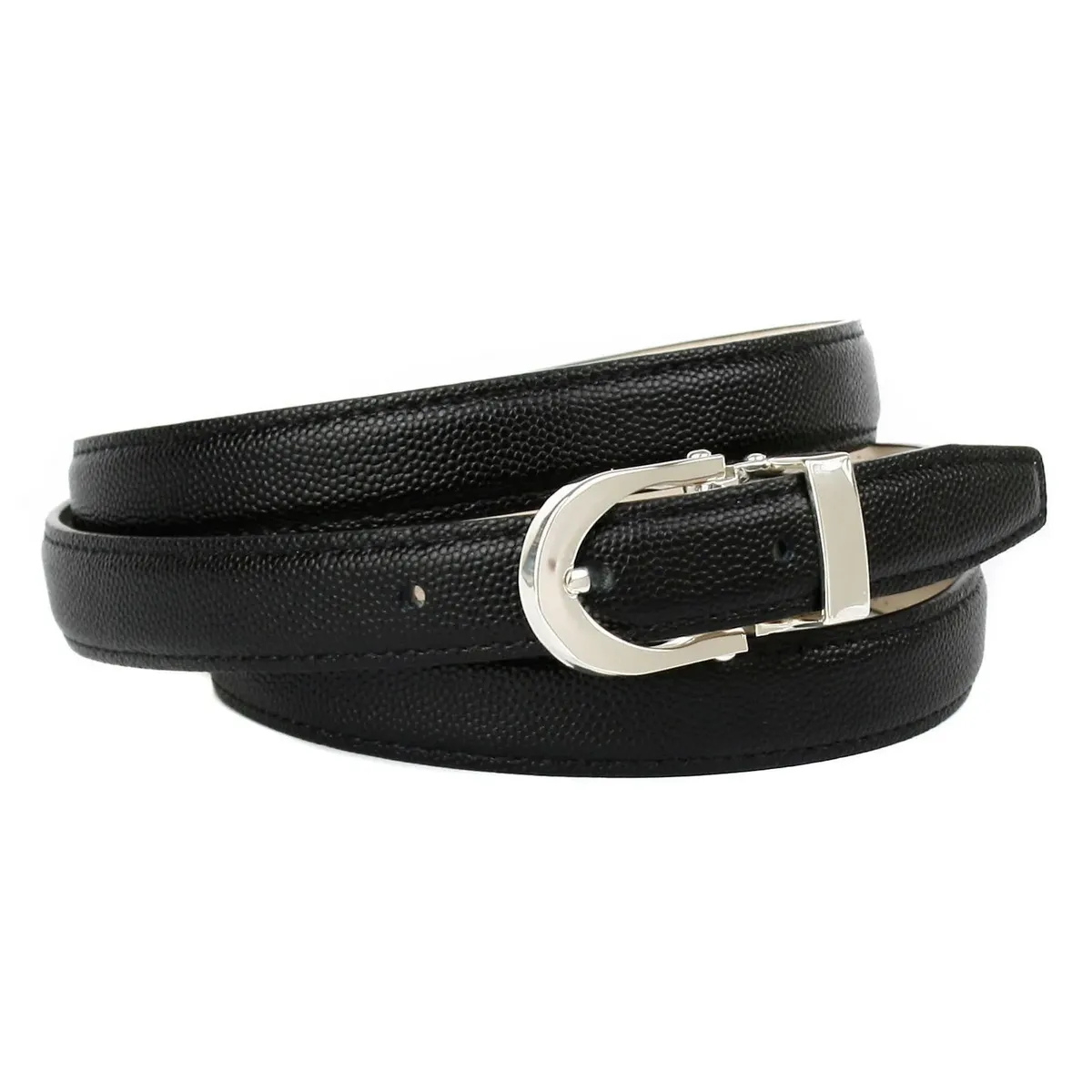 Кожаный ремень Anthoni Crown, узкая форма, структурированная поверхность, черный
Кожаный ремень Anthoni Crown, узкая форма, структурированная поверхность, черный