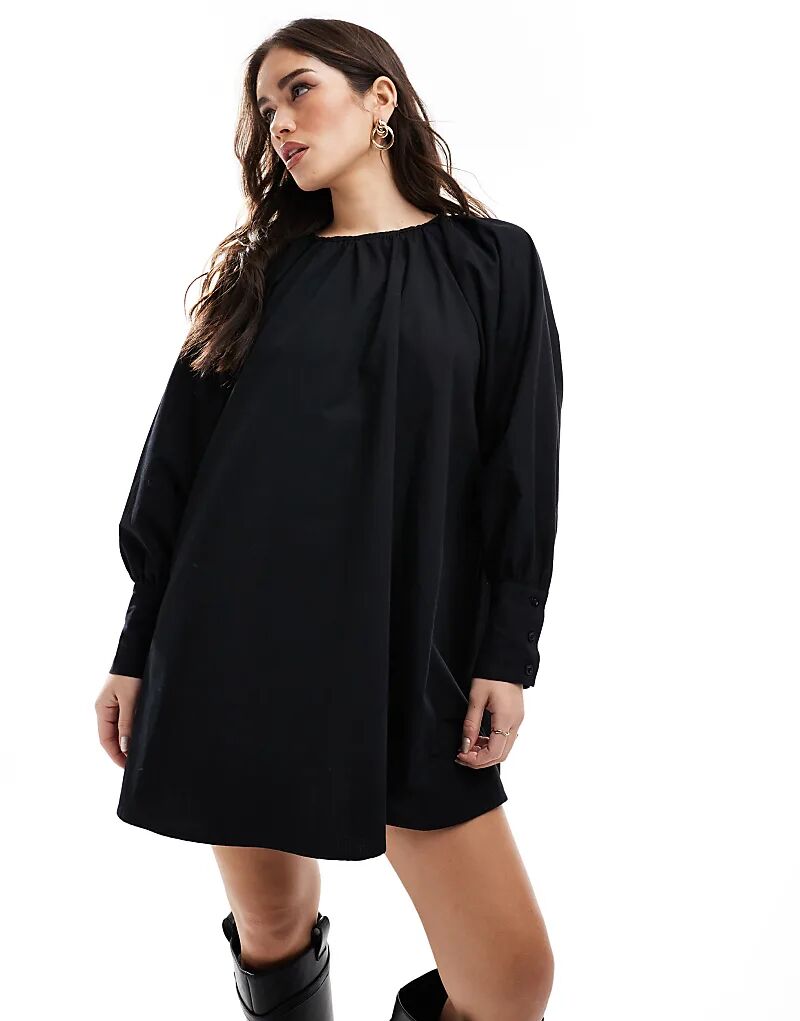 Платье ASOS DEISGN из поплина со сборками на горловине и глубокими манжетами ASOS DESIGN
Платье ASOS DEISGN из поплина со сборками на горловине и глубокими манжетами ASOS DESIGN