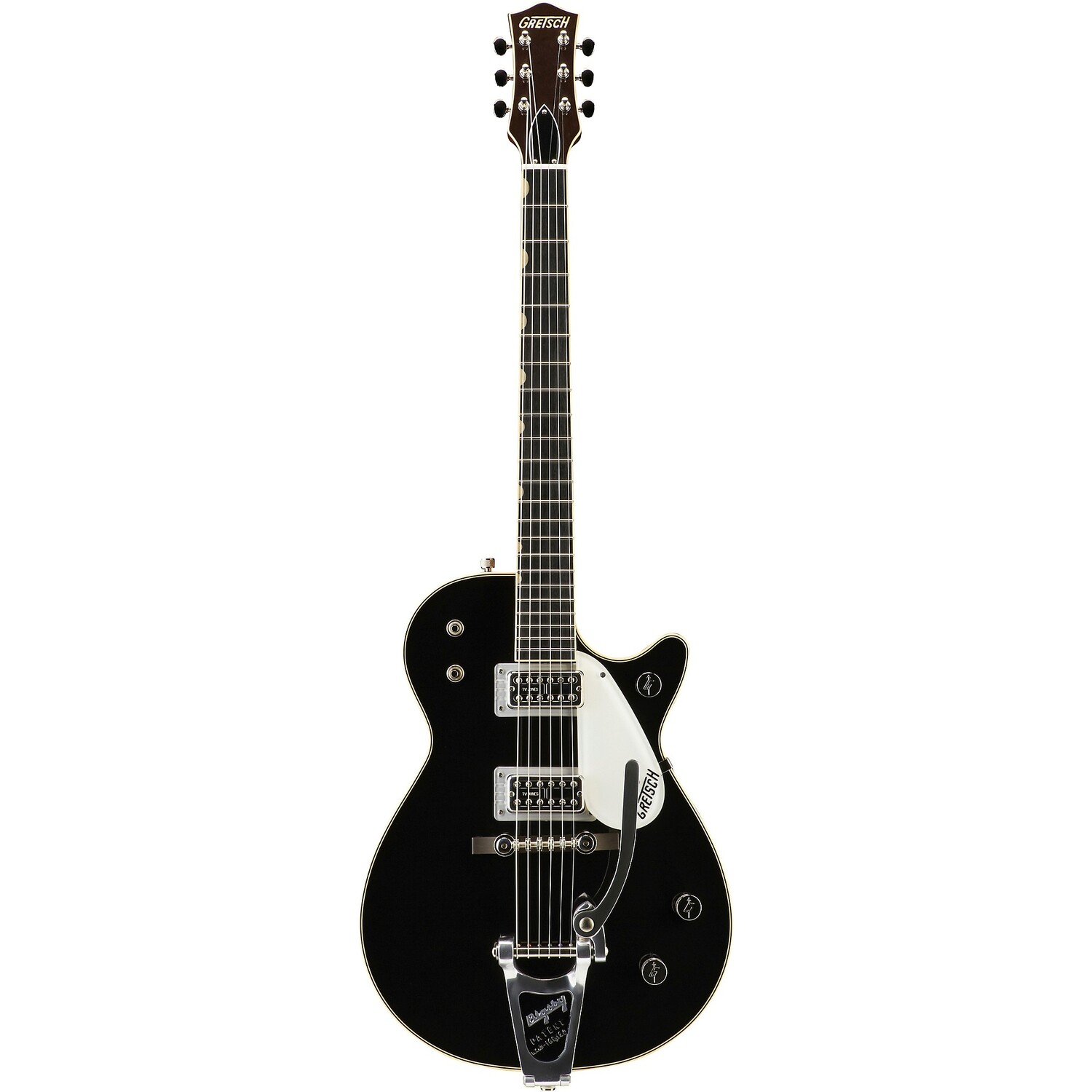Gretsch Guitars G6128T-59 Vintage Select '59 Электрогитара Duo Jet с Bigsby Black
Gretsch Guitars G6128T-59 Vintage Select '59 Электрогитара Duo Jet с Bigsby Black