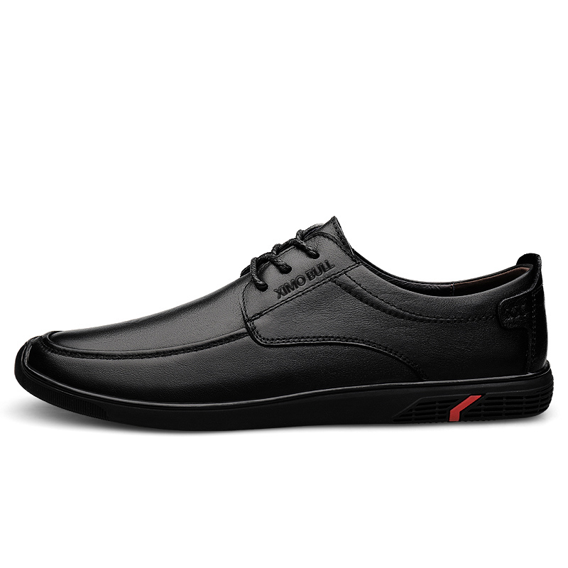 XIMO BULL Повседневные кожаные туфли мужские низкие, черные/коричневые
XIMO BULL Повседневные кожаные туфли мужские низкие, черные/коричневые