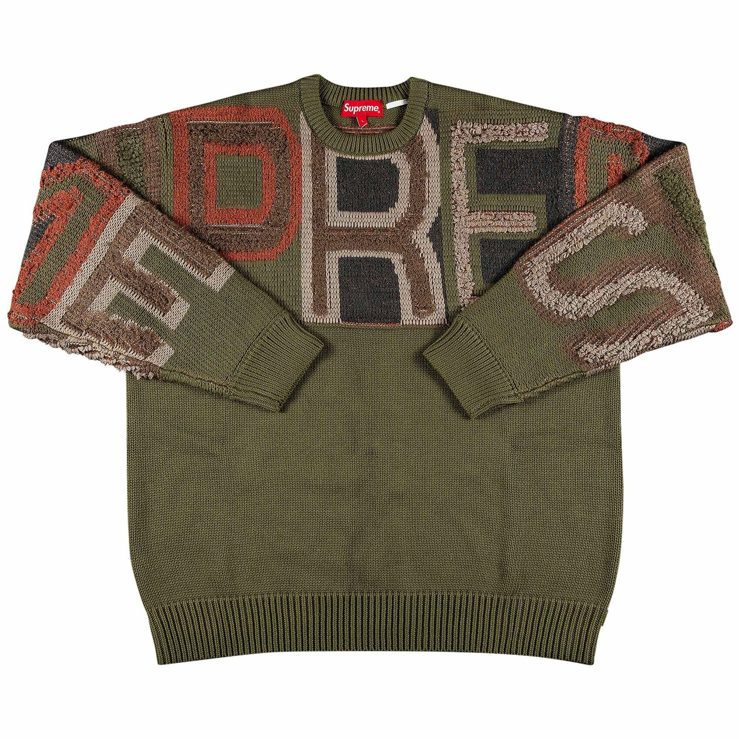 Свитер Supreme из синели с логотипом, цвет Оливковый, Зеленый, Свитер Supreme из синели с логотипом, цвет Оливковый
Свитер Supreme из синели с логотипом, цвет Оливковый, Зеленый, Свитер Supreme из синели с логотипом, цвет Оливковый