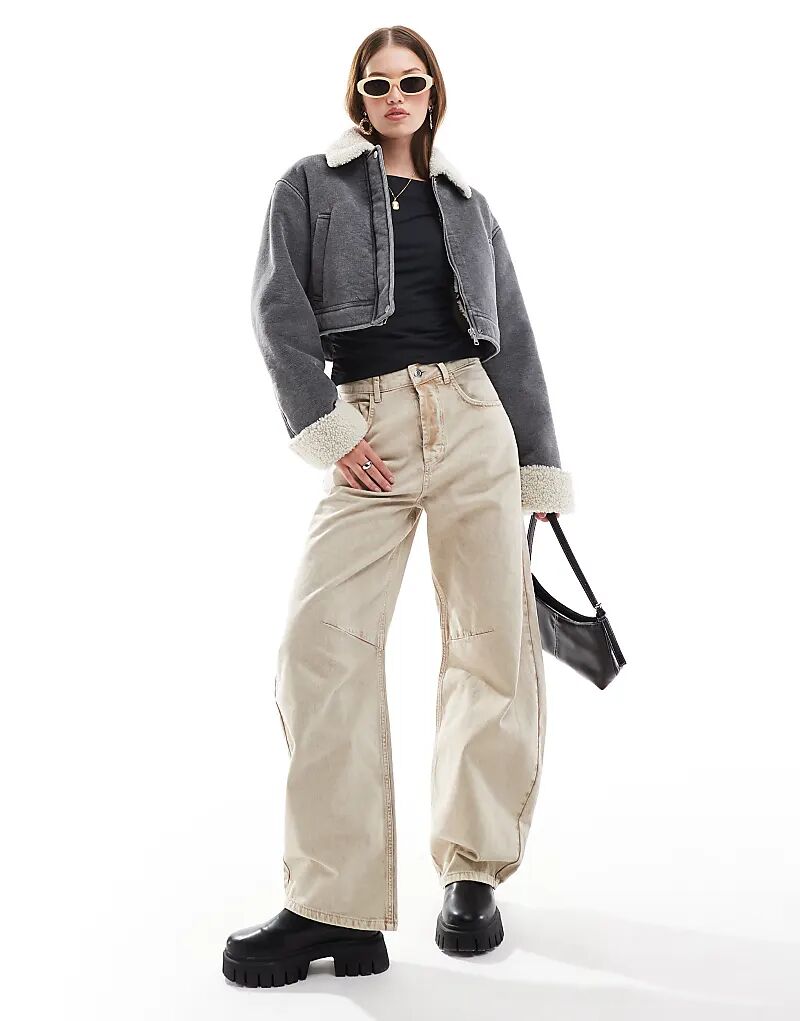 Куртка из вельвета с воротником из овчины серого цвета ASOS DESIGN, Серый, Куртка из вельвета с воротником из овчины серого цвета ASOS DESIGN
Куртка из вельвета с воротником из овчины серого цвета ASOS DESIGN, Серый, Куртка из вельвета с воротником из овчины серого цвета ASOS DESIGN