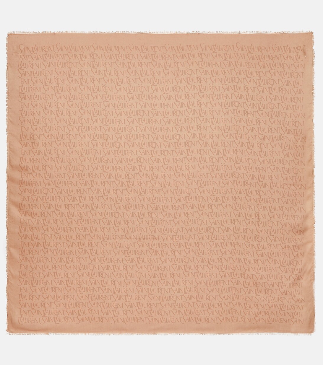 Шарф из модала и кашемира с принтом Saint Laurent, бежевый
Шарф из модала и кашемира с принтом Saint Laurent, бежевый
