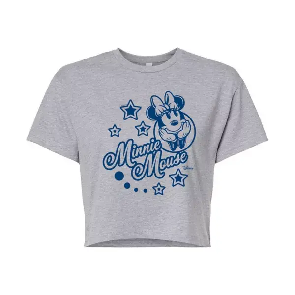 Футболка с коротким рукавом Minnie Mouse для девочек с принтом звезд Disney, серый
Футболка с коротким рукавом Minnie Mouse для девочек с принтом звезд Disney, серый