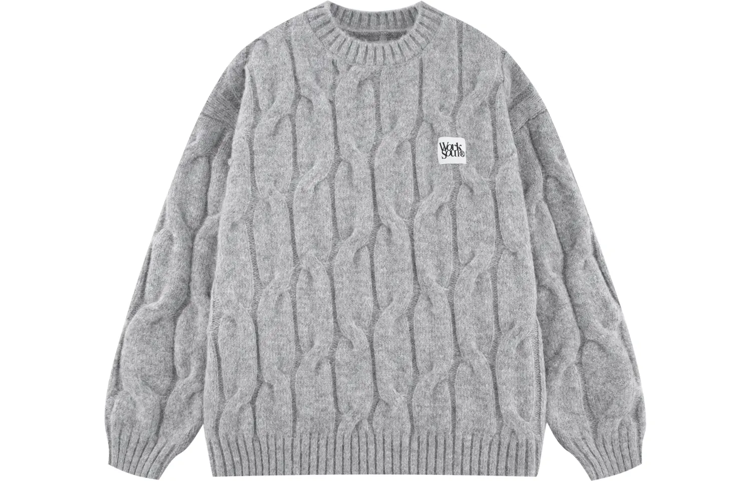 Свитер Unisex NICEBAD, серый
Свитер Unisex NICEBAD, серый