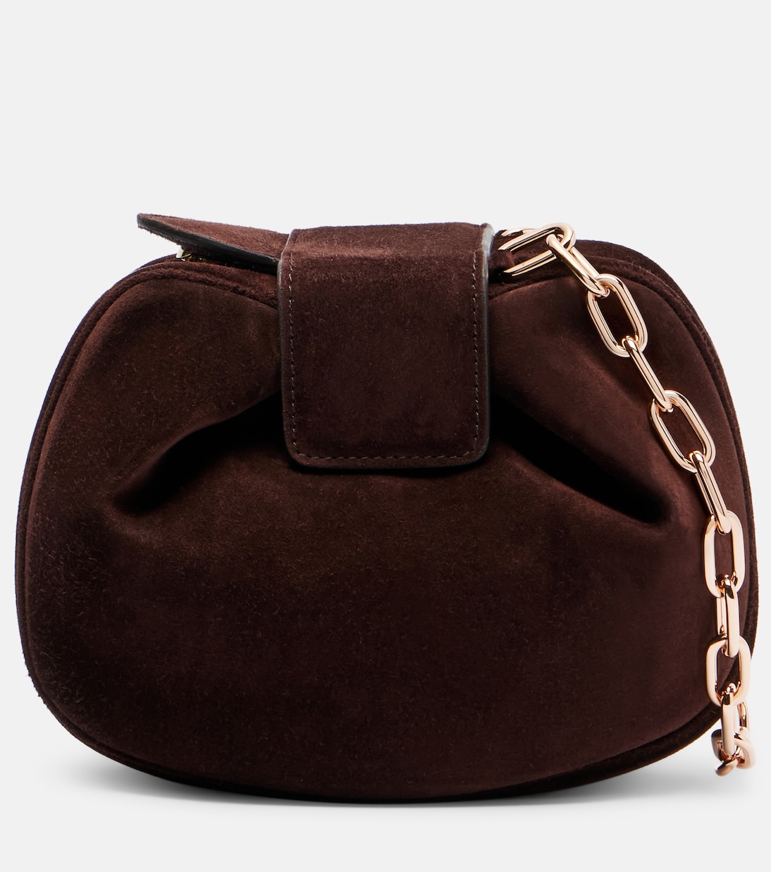 Мягкий клатч из полузамши Gabriela Hearst, темно-коричневый
Мягкий клатч из полузамши Gabriela Hearst, темно-коричневый