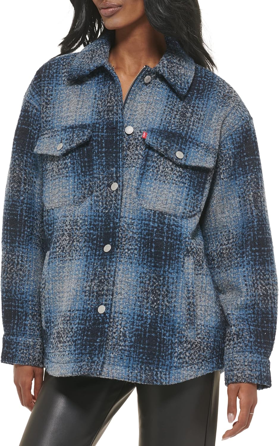 Женская рубашка-куртка Levi's повседневная, синий
Женская рубашка-куртка Levi's повседневная, синий