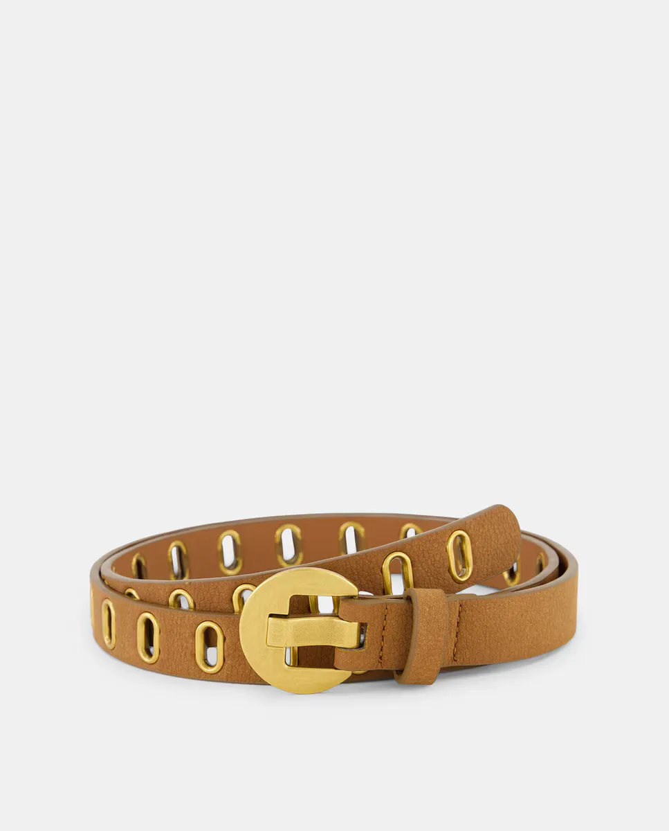 Женский пояс однотонного цвета Jo & Mr. Joe, коричневый
Женский пояс однотонного цвета Jo & Mr. Joe, коричневый