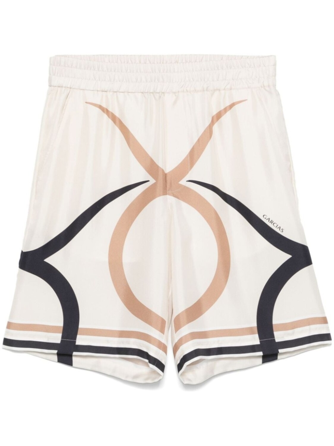 GARCIAS шорты с логотипом быка, нейтральный цвет 
GARCIAS шорты с логотипом быка, нейтральный цвет