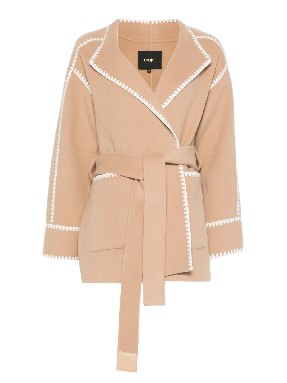 Жакет с поясом Maje, коричневый
Жакет с поясом Maje, коричневый