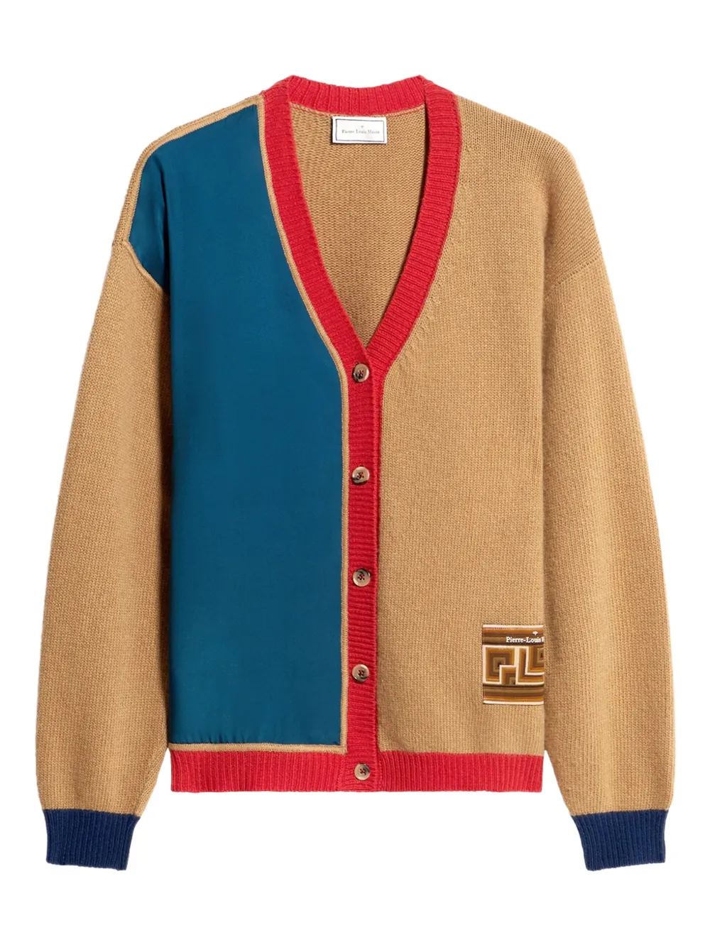 Кардиган в стиле колор-блок Pierre-Louis Mascia, нейтральный
Кардиган в стиле колор-блок Pierre-Louis Mascia, нейтральный