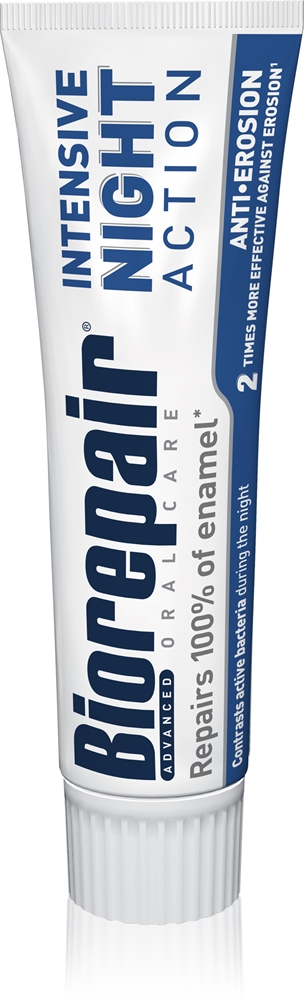 Усовершенствованное интенсивное ночное средство для восстановления зубной эмали Biorepair, 75 мл
Усовершенствованное интенсивное ночное средство для восстановления зубной эмали Biorepair, 75 мл