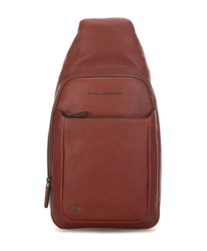 Коричневая кожаная сумка через плечо Piquadro, коричневый
Коричневая кожаная сумка через плечо Piquadro, коричневый
