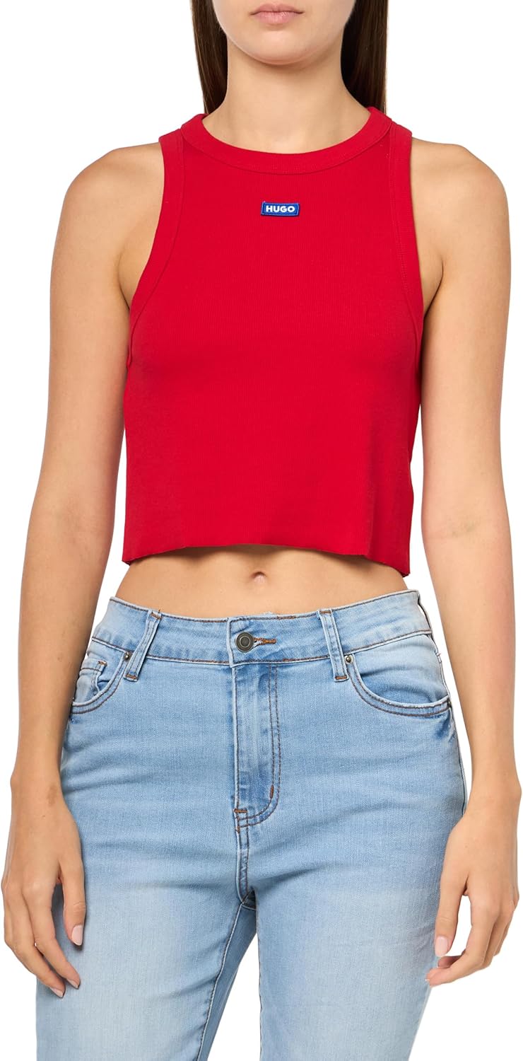 Женская майка HUGO Box Logo Baby, Ferrari Red
Женская майка HUGO Box Logo Baby, Ferrari Red