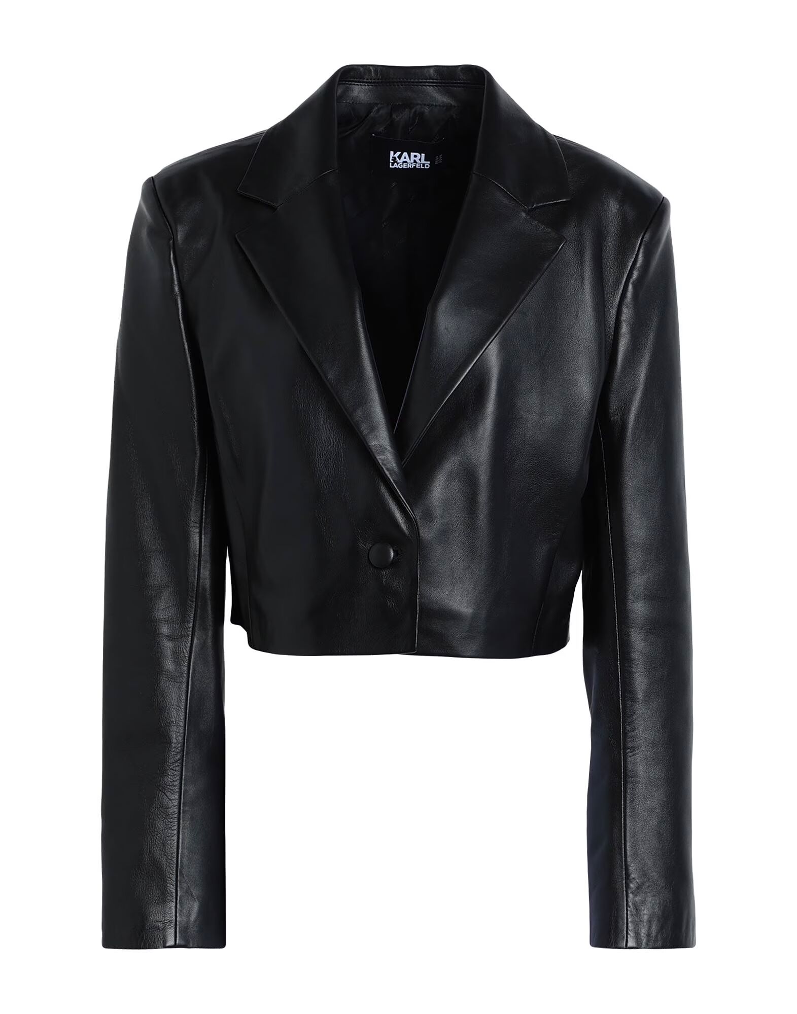 Блейзер Signature Leather Jacket Karl Lagerfeld, черный
Блейзер Signature Leather Jacket Karl Lagerfeld, черный
