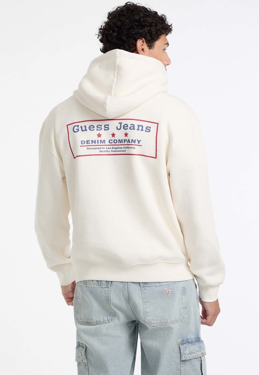 Худи Guess Jeans Hoodie, Creme/Beige
Худи Guess Jeans Hoodie, Creme/Beige