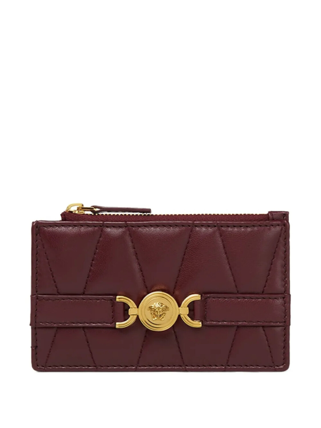 Кошелек с металлической пластиной Versace Medusa, красный
Кошелек с металлической пластиной Versace Medusa, красный