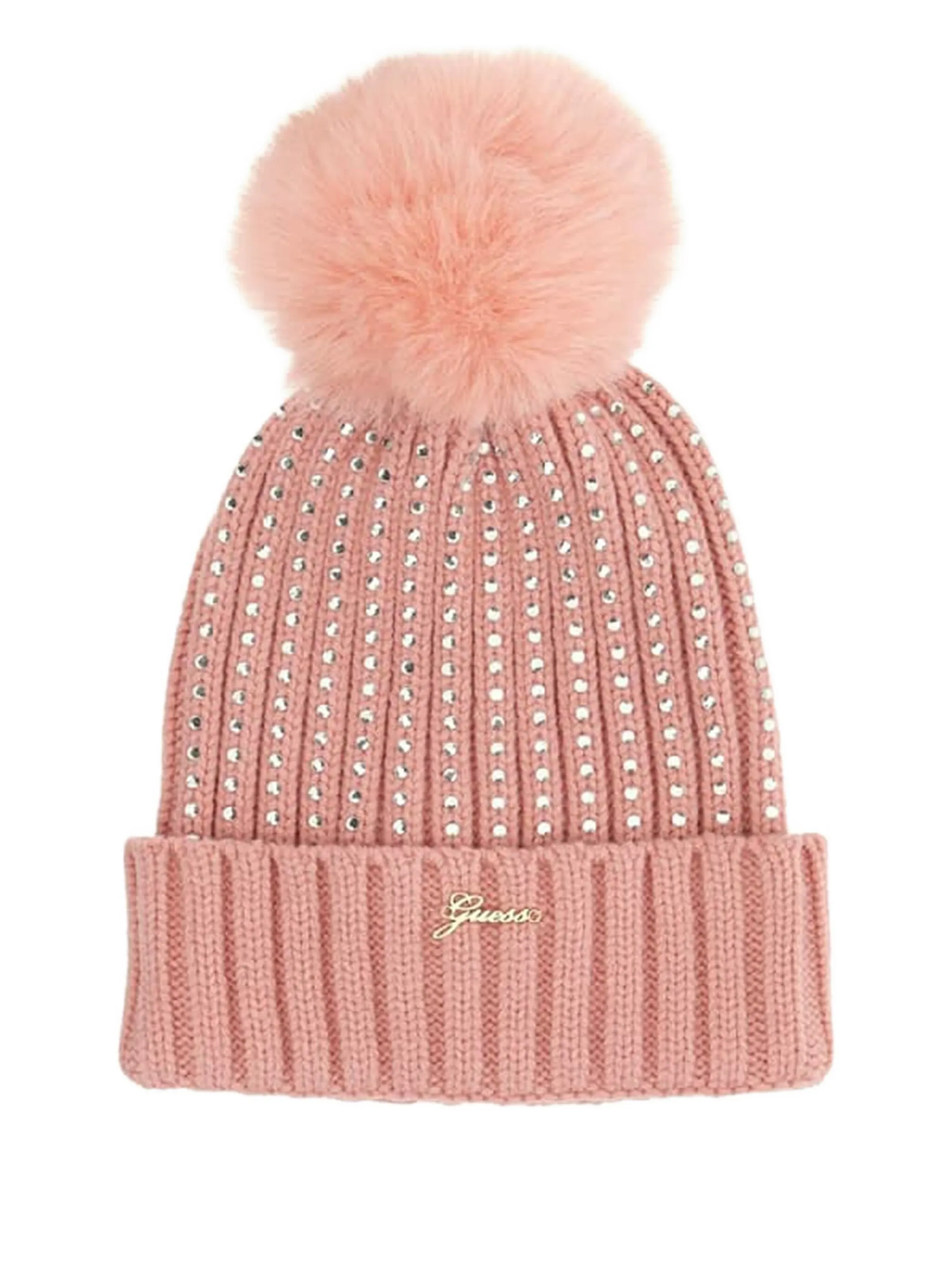 Шапка бини с помпоном Guess Kids, розовый
Шапка бини с помпоном Guess Kids, розовый